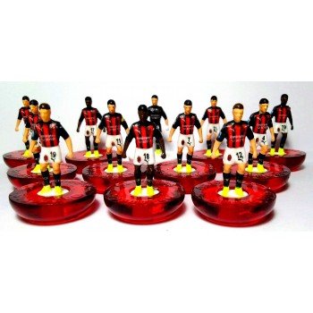 Subbuteo Andrew Table Soccer AC Milan 2020-21 on Classic Hasbro bases